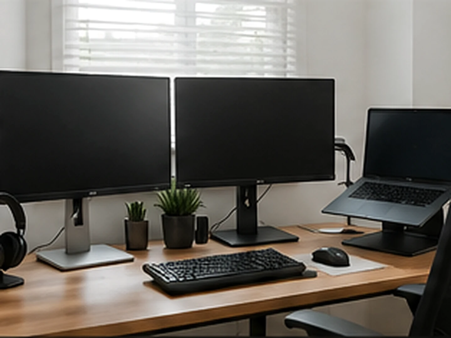 A clean technology workspace